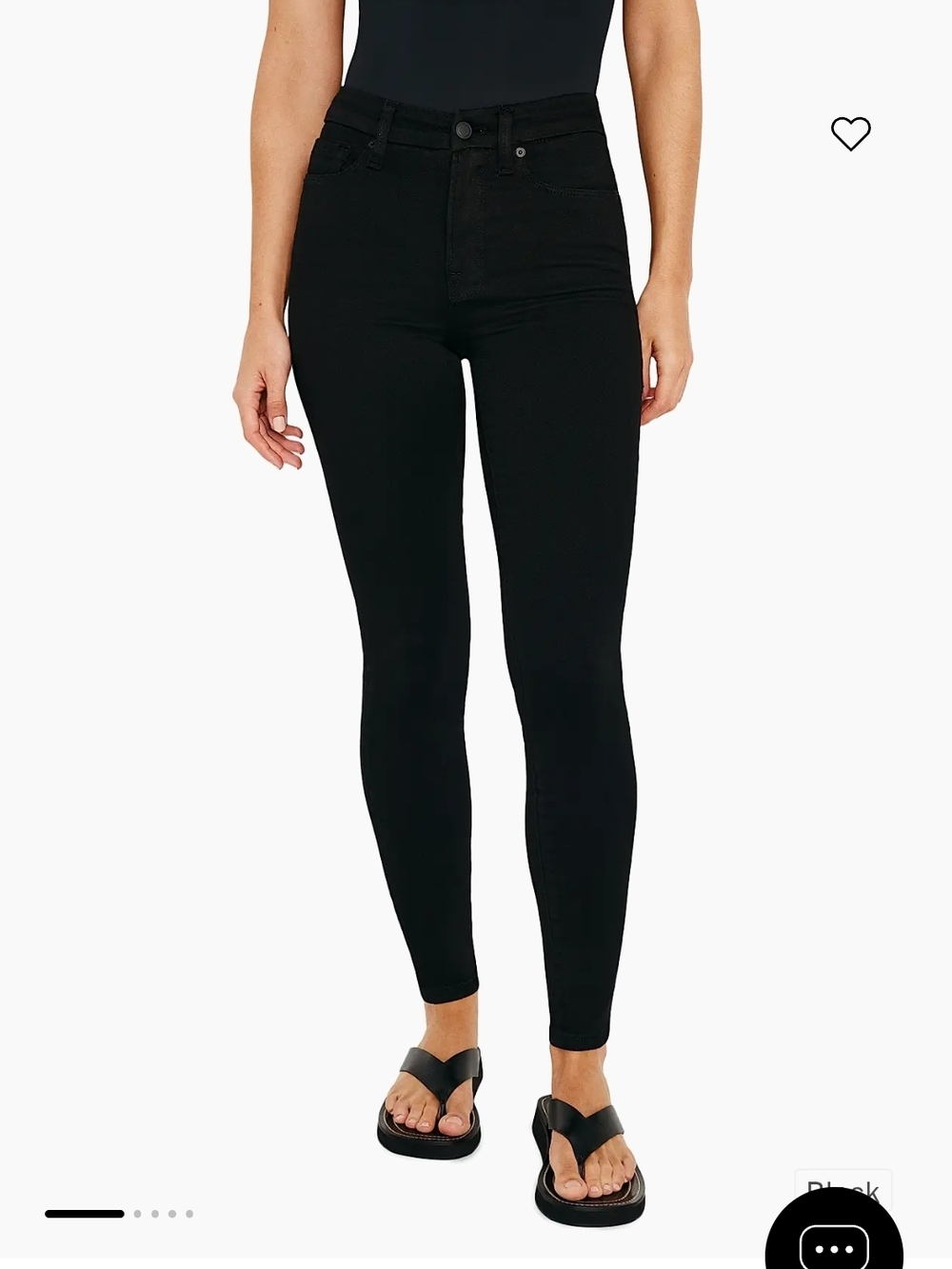 Good American Good Legs Skinny Jeans Size 6/28